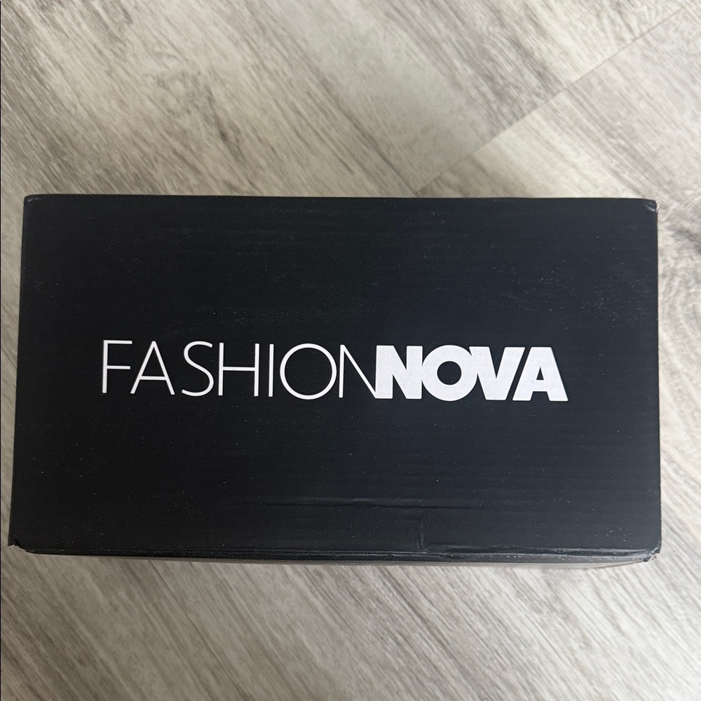 Fashion Nova Gold Diamond Heels